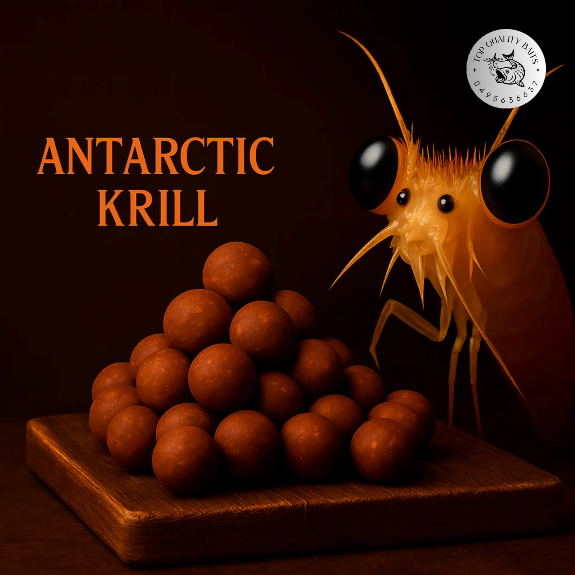 Antarctic Krill Boilies - 1kg